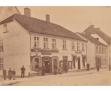 Feinkost Roewer Schwarz-weiß Foto